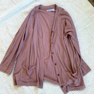 Free people beach cardigan